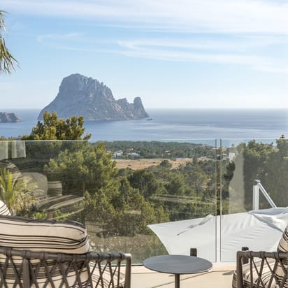 Casa Luna Terrace Es Vedra Views