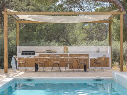 Can Torrent Exterior Dining Area Bbq