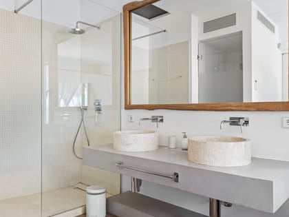 Canouch Bathroom Double Sink Mirror