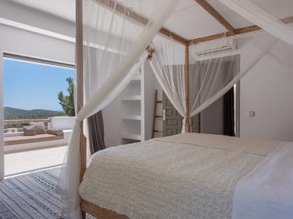Can Yondal Double Bedroom Terrace View