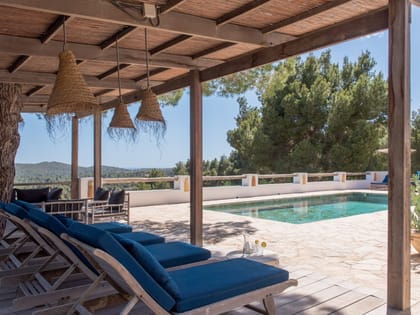 Can Yondal Pergola Area View