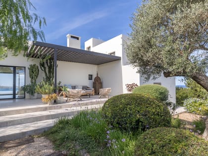 Can Haya Porch Entrance Sea Views