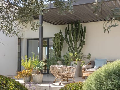 Can Haya Porch Entrance