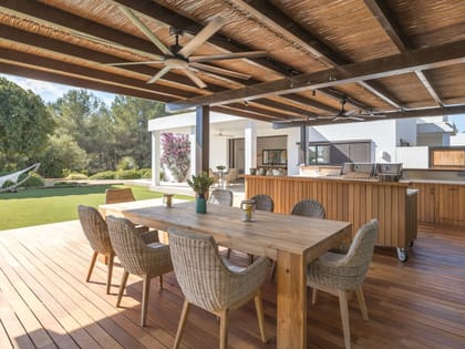 Can Carabasso Pool Terrace Bbq