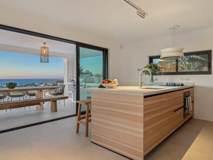 Can Elvi Kitchen Terrace View