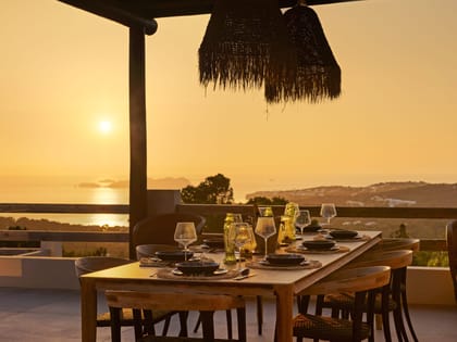 Can Sankisha Exterior Dining Sunset
