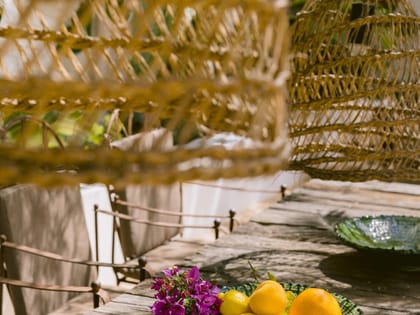Can Yondal Exterior Table Detail