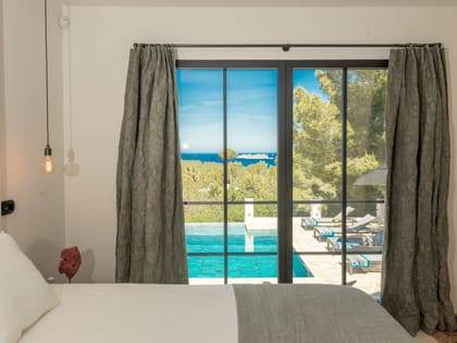 Villa Odiya Bedroom Pool View