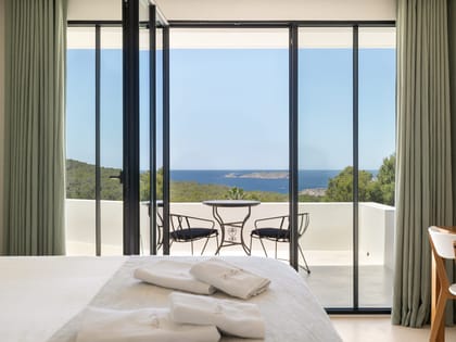Villa Odiya Double Bedroom Terrace View