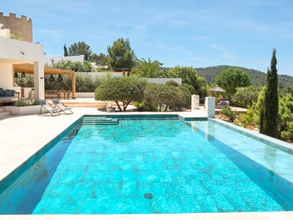 Villa Odiya Pool Surroundings