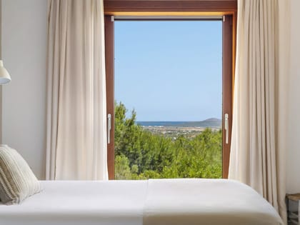 Can Dalt Twin Bedroom View 