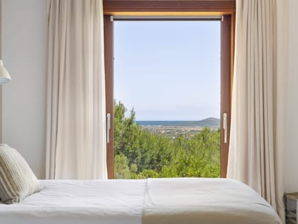 Can Dalt Twin Bedroom View 