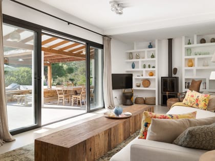 Can Drago Living Room Terrace