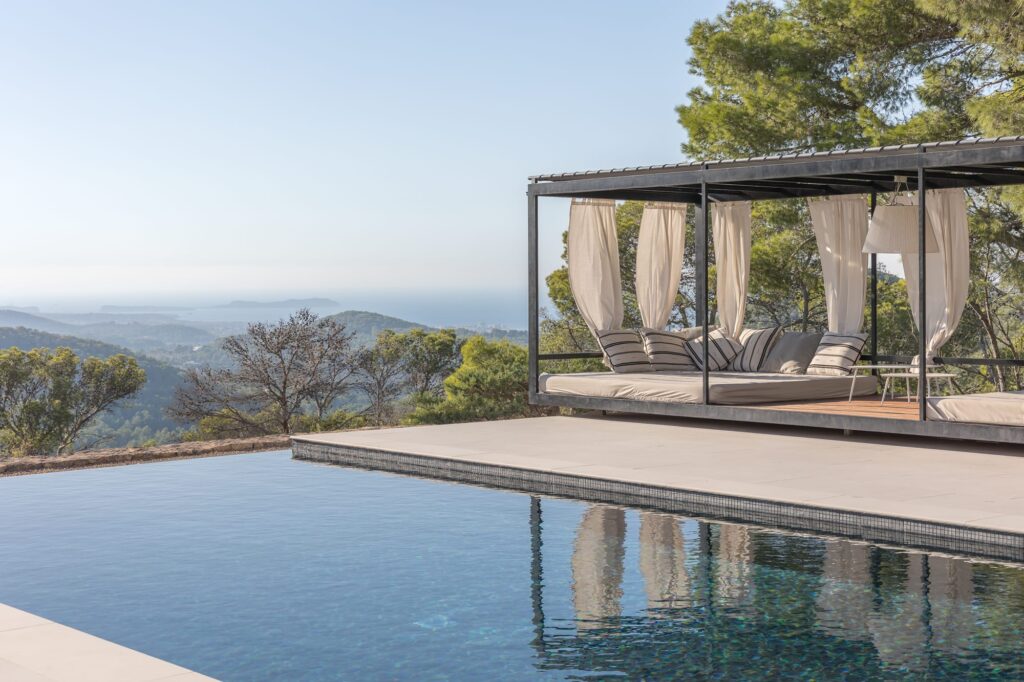 Can Vildas Pool Terrace Detail