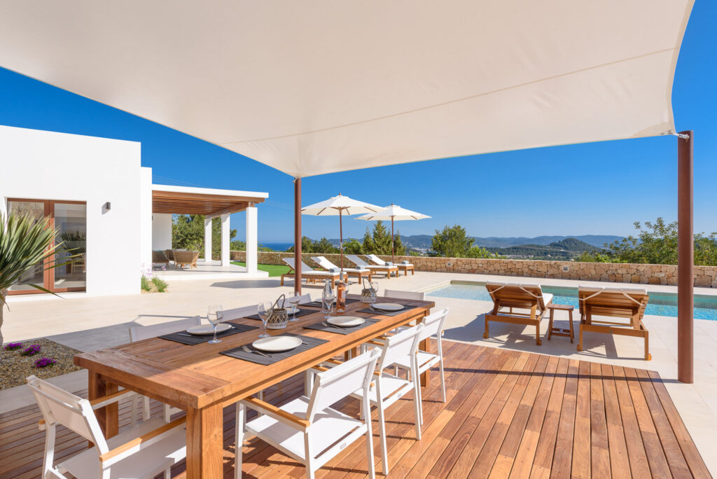 Can Tomas Dining Area Pool