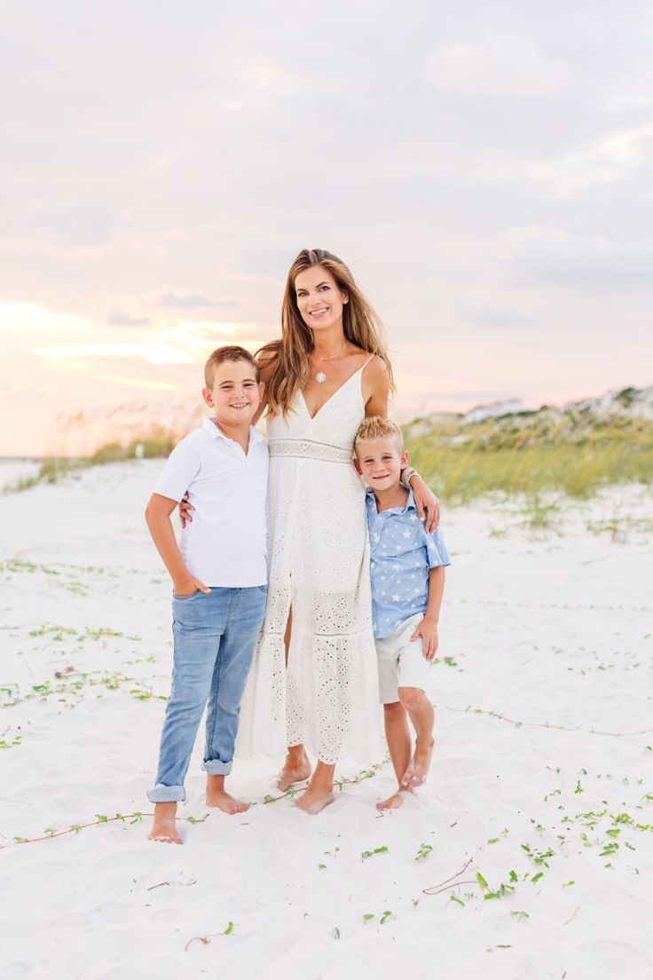 Family Beach Kids