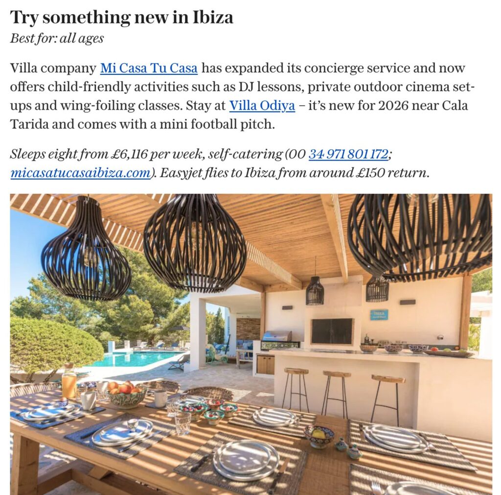 Telegraph Article